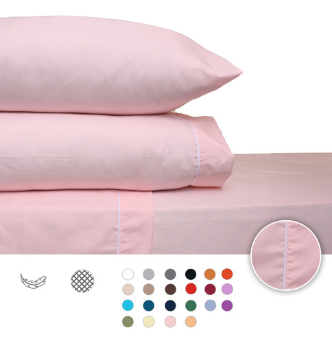 Sábanas Queen Size 2800 Hilos Suave Premium Lisa Soft Nature