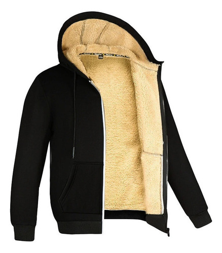 Sudaderas Con Capucha Para Hombre Chaquetas Cálidas Lana
