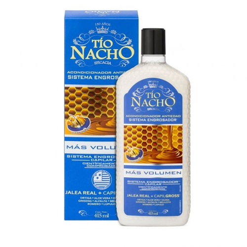 Acondicionador Tio Nacho  415ml Sistema Engrosador