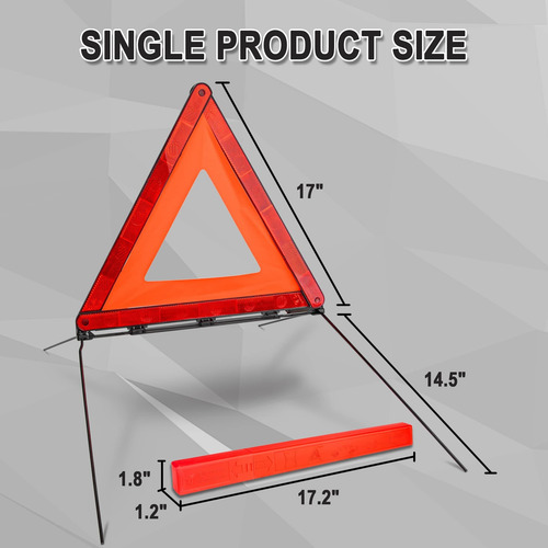 Triángulo De Advertencia Plegable Triángulo De Emergencia