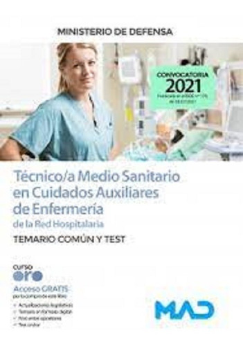 Técnico Sanitario Cuidados Enfermería Min Defensa -  - *