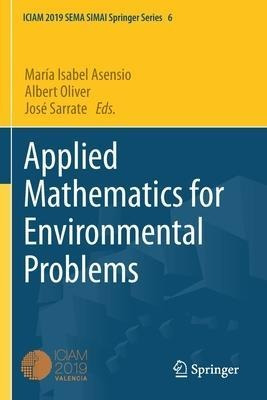 Libro Applied Mathematics For Environmental Problems - Ma...