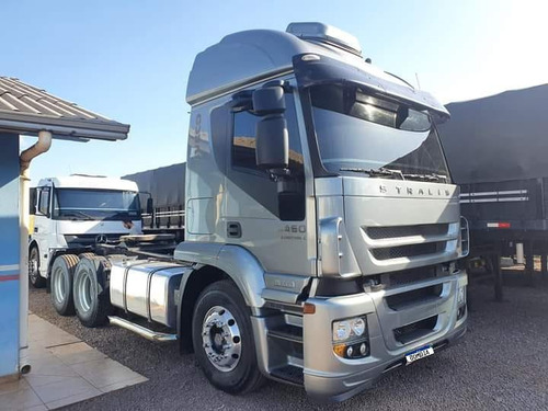 Iveco Stralis 460 6x2 11/12 Top Transf. Financiamento 