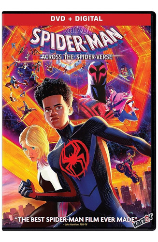 Spider-man Across The Spider-verse Importada Pelicula Dvd