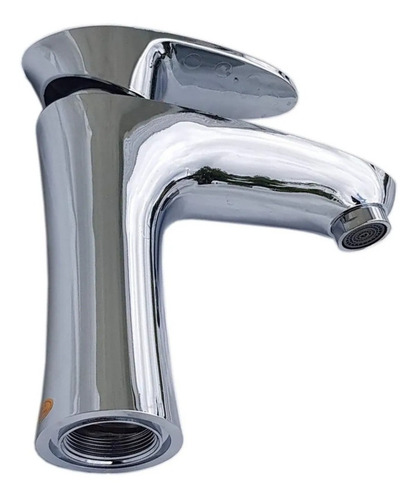 Grifería Monocomando Lavatorio Cromada Tubo Baja Baño