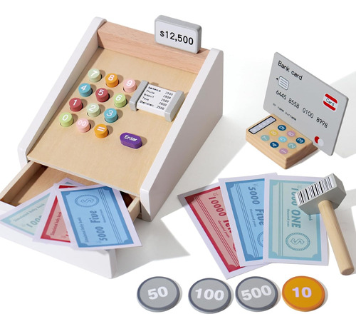 Juguetes De Caja Registradora Juego De Simulación Calculador