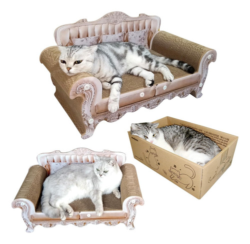 Cama De Rascador De Gato Miwoowim, Sofá Gatito De 23 Pulgada