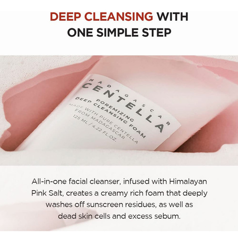 Skin1004 Madagascar Centella Poremizing Deep Cleansing 125ml