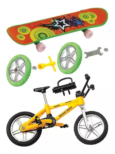 Kit Skate De Dedo X-Trick + 7 Acessórios Art Brink - Compre Agora - Feira  da Madrugada SP