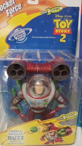 Set De 4 Figuras Buzzlightyear Años 1999 Y 2001 Toy Story (Usado)