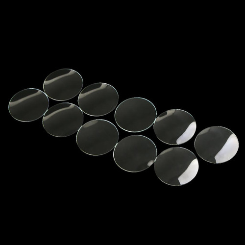 10 Piezasreloj Mineral Hechos Cristales De Reloj 21mm