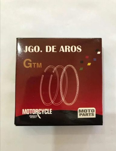 Jgo Aros De Piston P/moto Cg 150cc. Todas Las Medidas.