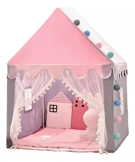 Barraca infantil TF House Tent cor Rosade Tienda em forma de tienda