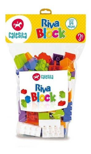 Bloques de montaje Riva Block de 84 piezas - Calesita