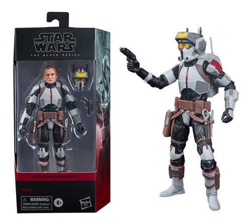 Figura De Acción Star Wars Tech Hasbro The Black Series