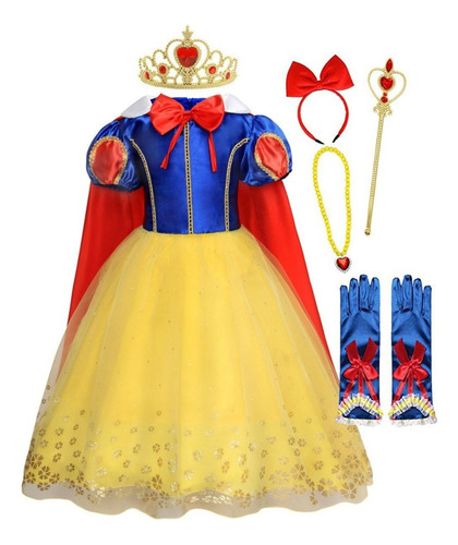 Trajes De Blancanieves Para Niñas Ideal Para Fiesta