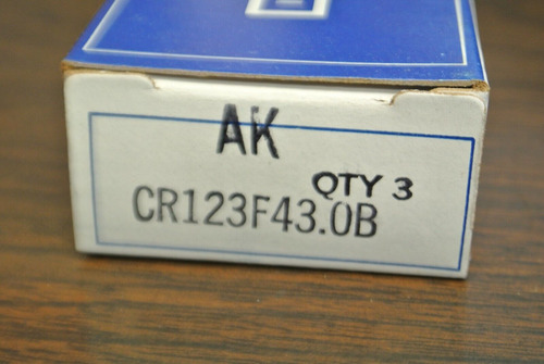 Lot Of 15 / Ge Control Cr123f43.0b Thermal Overload Heat Jjm