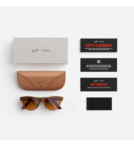 Ray-ban Meta Skyler Marrom
