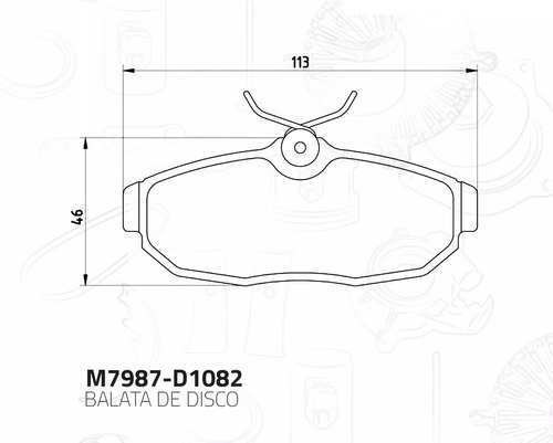 Balata Trasera Disco Ford Mustang 2005-2015