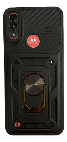 Funda Uso Rudo Con Anillo Para Motorola Moto E7i Power