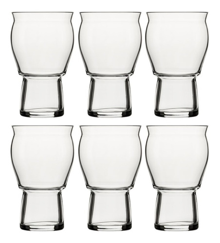 Paquete De 6 Vasos Craft Master Grand 473ml Color Cristal