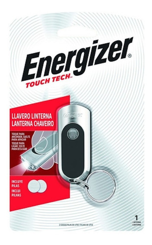 Imagen 1 de 6 de Linterna Led Energizer Llavero Metalico Auto Moto + Baterias