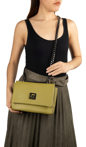 Bolsa Crossbody Cloe Anaybi Chico Color Verde