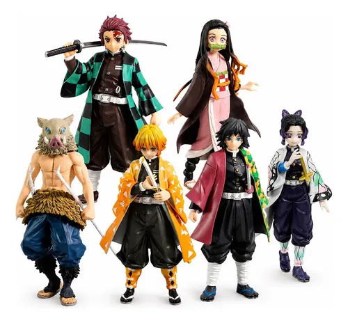 Demon Slayer Kit 6 Action Figures 17cm