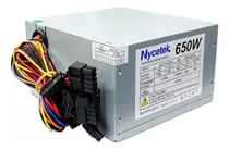 Comprar Fuente De Poder Atx 650w Conector Sata Ide Pc 20\u002F24 Pines