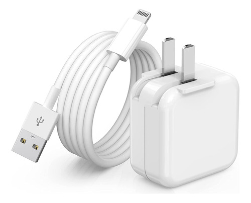 Cargador Cubo Pared 12w+cable 1m Para 2015 iPad Pro De 12,9 