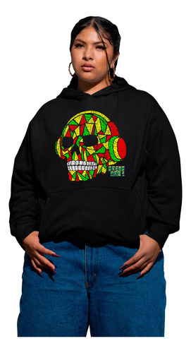 Sudadera Estampado Dread Mar I Amplia 2xl Ropa Comoda