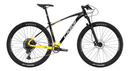 Bicicleta Mtb Aro 29 Oggi Bw 7.5 Nx/gx 2022 Pto Cinza/amar Cor Preto Cinza E Amarelo