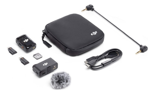 Microfone Dji Mic 2 Sem Fio (1 Tx + 1 Rx) Câmera, Smartphone