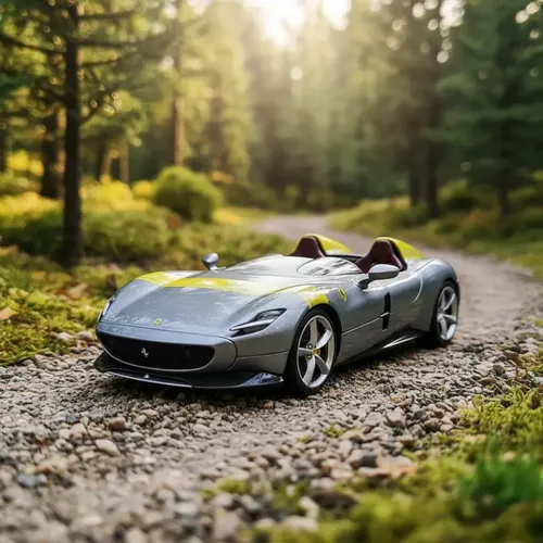 Ferrari Monza Sp1 - Race & Play - 1/18 - Burago | Parcelamento sem