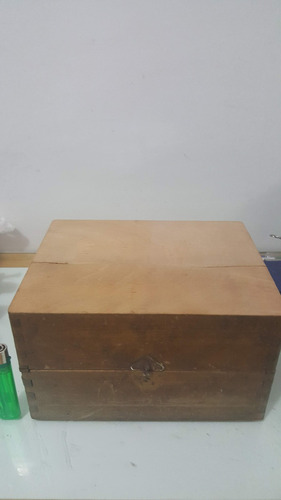 Caja Herramienta Relojería Antigua Boley Leinen Punzón Marca (Usado)