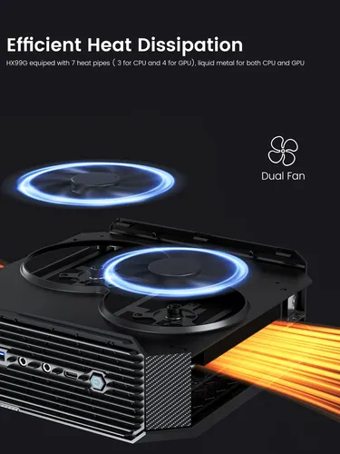 Minisforum Hx99g Mini Pc Amd Ryzen 9 64gb 1tb Ews