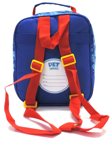 Imagem 8 de 10 de Kit Mochila Patrulha Canina Super Dog Rodinhas G Seanite