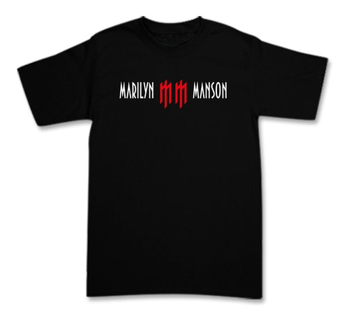 Playera Marilyn Manson Bandas Rock Metal Industrial