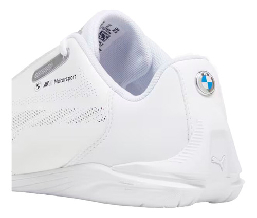 Puma Bmw Mms Drift Cat Decima 2.0 Jr Para Joven Color Blanco