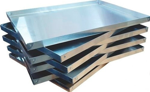 Bandeja - Asadera - Placa 30x40x2 Aluminio Remachada.