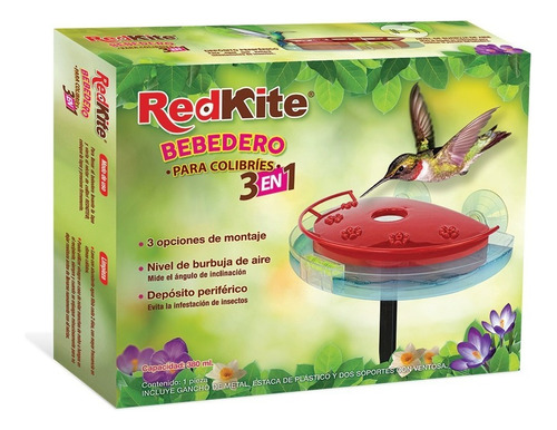 Bebedero 3 En 1 P /colibri 380 Lb Fl9251