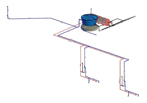 Revit Template Água Fria, Água Quente E Esgoto (Recondicionado)