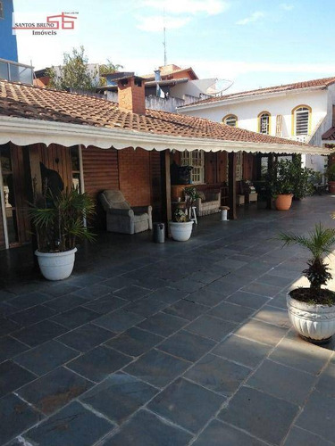 Imagem 15 de 22 de Belíssima Casa Com 1.144 M² Terreno, Área Construída Com 600 M², Sendo 2 Casas, 7 Dorm, 8 Vagas Jd Paulista - Campo Limpo Sp (11)97200-3334 - Cláudio. - Ca1110