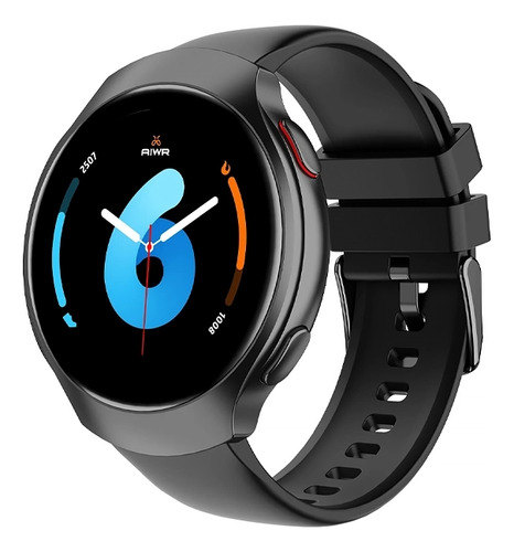 Smartwatch Aiwr Orbit Gps 5atm 1.43 Black Preto Mesh Preto Preto