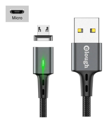 Cable Magnetico Usb Carga Rapida Celular 3.0 Y Datos 2 Metro