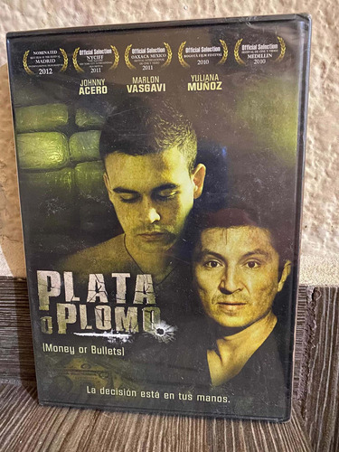 Plata O Plomo Johnny Acero Marlon Vasgavi Yuliana Muñoz Dvd