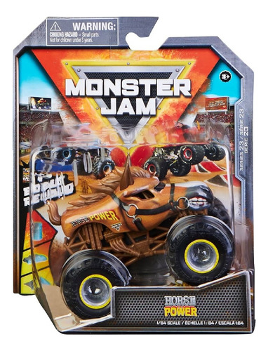 Monster Jam Horse Power Vehiculo 1.64 Metal Original