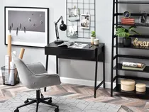 Comprar Escritorio Práctico Raiven Color Negro 1 Cajón