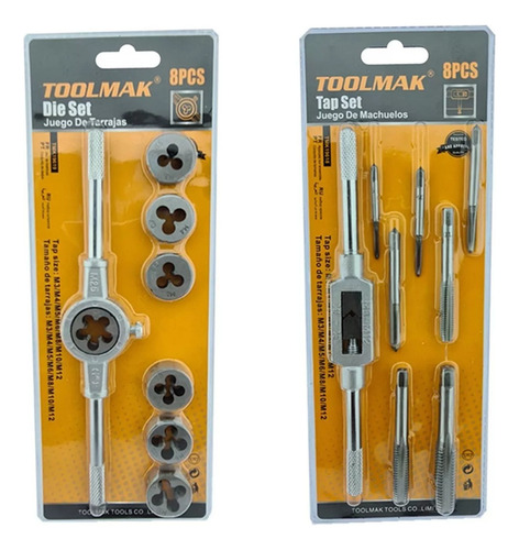 Set Kit Juego De Terrajas Macho Y Hembra Toolmak