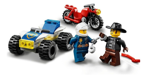 Kit Lego City Policía Persecución En Helicóptero 60243 3